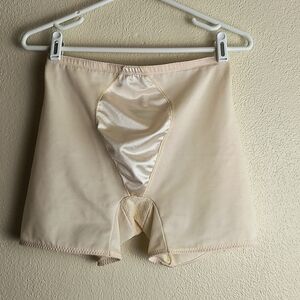 Cupid Beige High-Waisted Shapewear Shorts 2XL